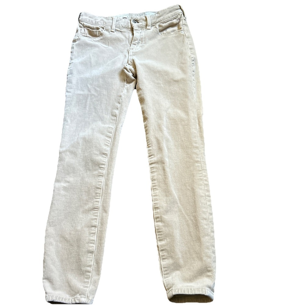 Anthropologie‎ Pilcro High Rise Skinny Corduroy Jeans Womens 26 Green